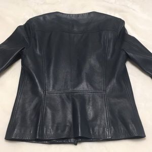 Ll Bean Signature Leather Jacket 